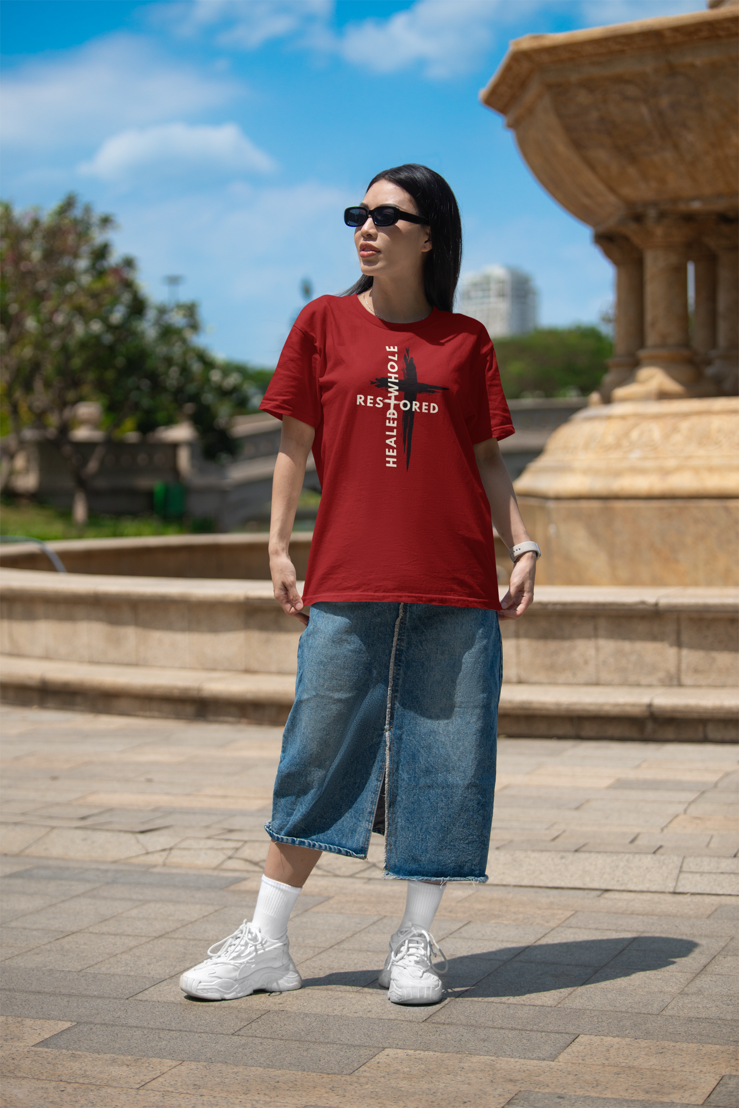 HEALED + WHOLE + RESTORED TEE