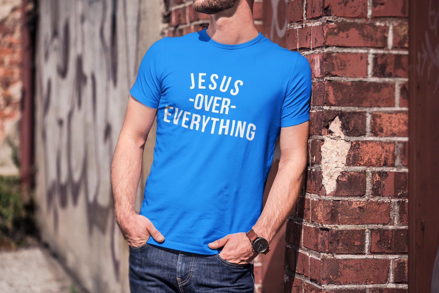 JESUS OVER EVERYTHING TEE